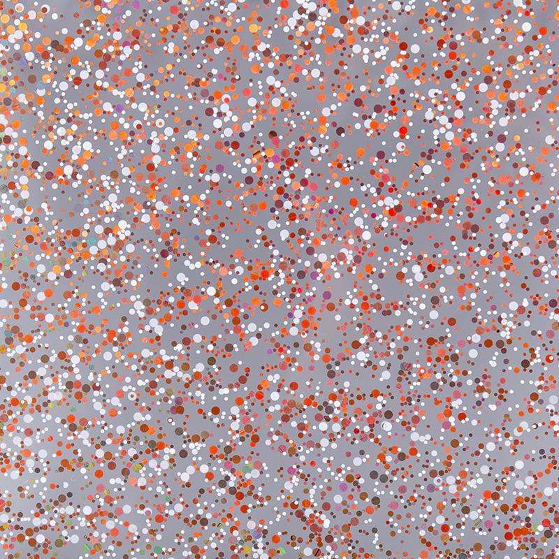 Mønstret glitter akrylark